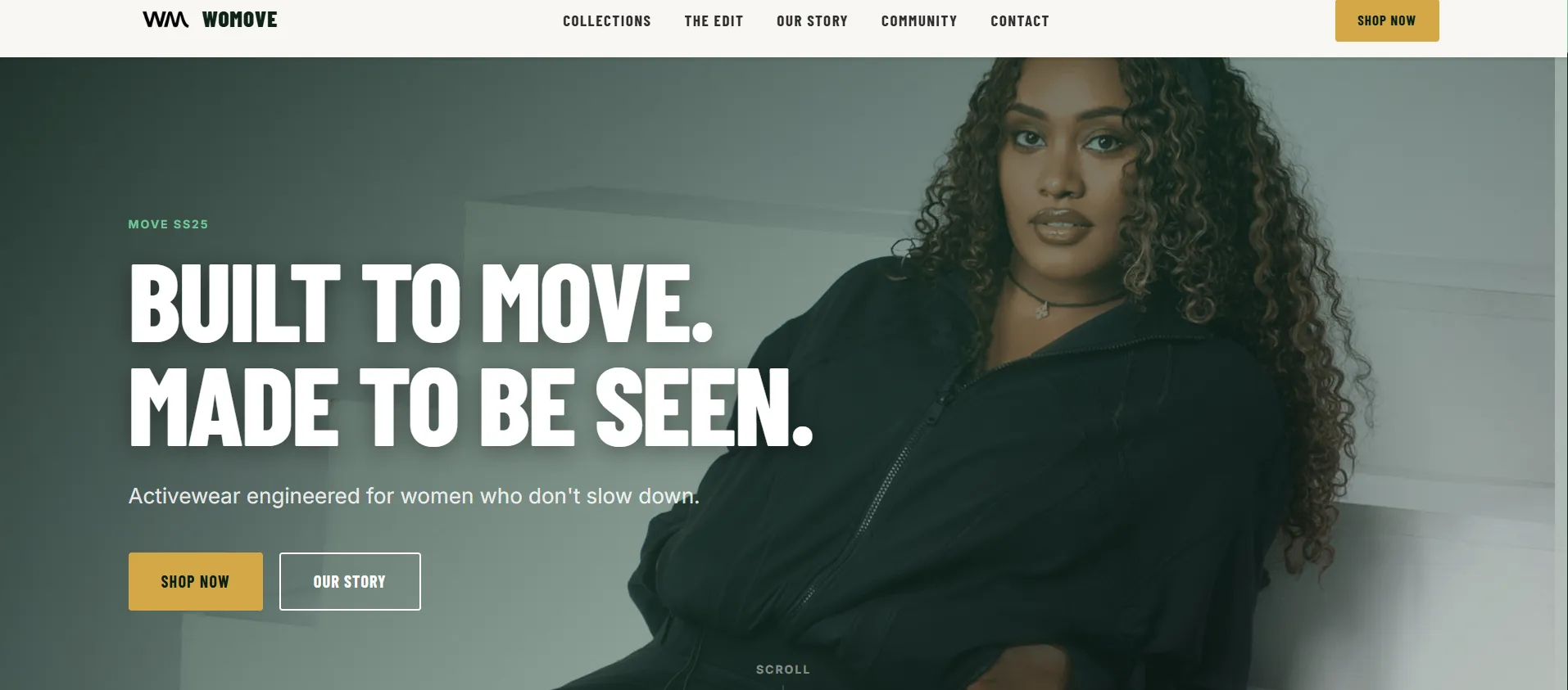 Womove Active interface